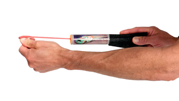 2 Fusees Cars: foam raketten met lanceerlus voor buitenspelen