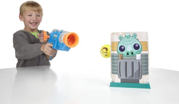 Nerf Angry Birds Star Wars: Koosh Han Solo Launcher met doelwit