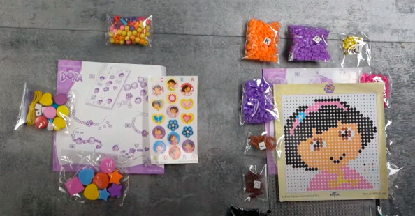 Dora sieraden maken set (Nickelodeon)