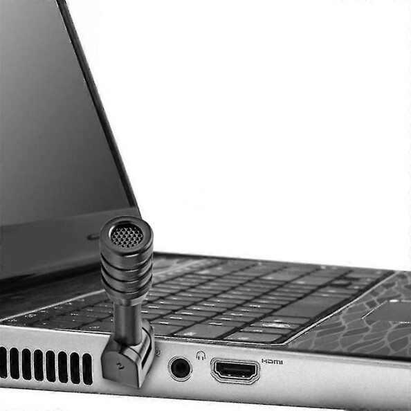 Compacte microfoon met jackaansluiting voor pc