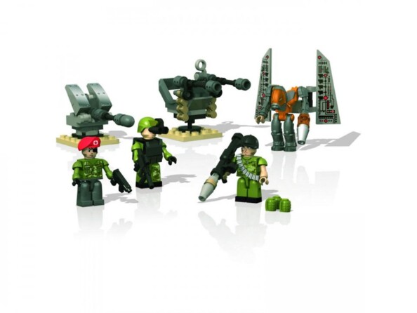 KRE-O Battleship Land Defense Battle Pack van Hasbro: bouwen en actie combineren