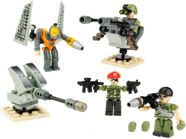 KRE-O Battleship Land Defense Battle Pack van Hasbro: bouwen en actie combineren