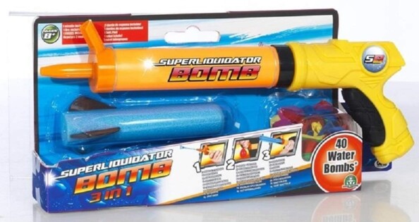 Superliquidator Bomb 3-in-1 waterpistool van Giochi Preziosi
