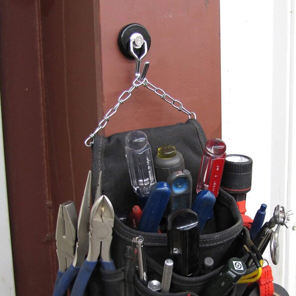 Extra sterke magneet met haak tot 30 kg