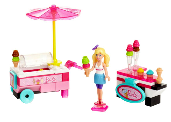 Barbie Build’n Style Stand de Glaces van Mega Bloks