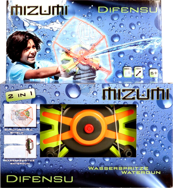 Mizumi Difensu 2-in-1 waterpistool met schild