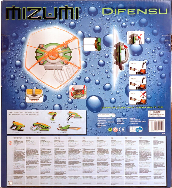 Mizumi Difensu 2-in-1 waterpistool met schild