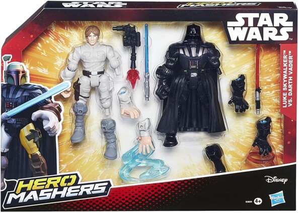 Star Wars Hero Mashers Luke Skywalker vs Darth Vader (Hasbro)
