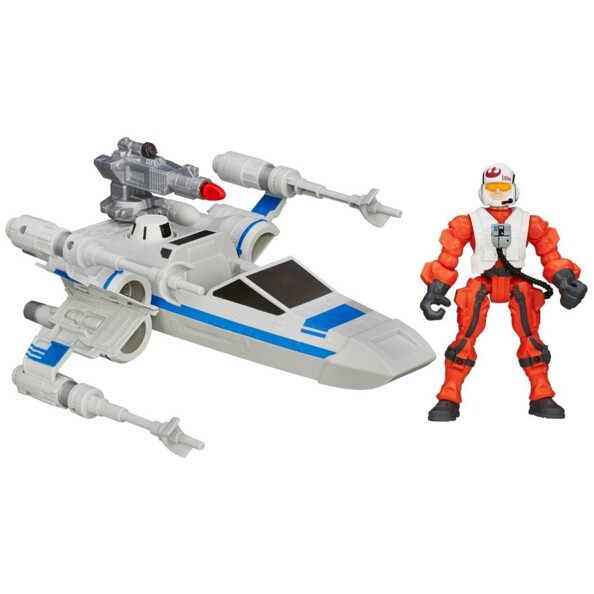 Star Wars Hero Mashers Attack Vehicle Resistance X-Wing Hasbro