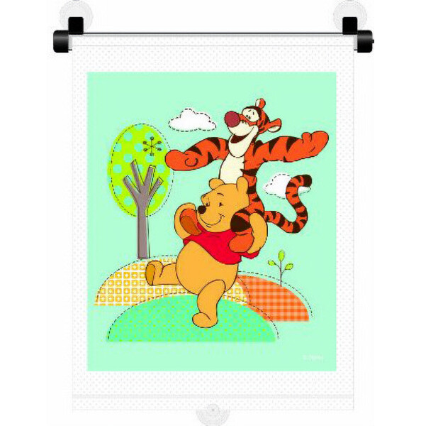 Tomy oprolbaar zonnescherm met Winnie de Poeh