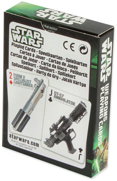 Star Wars Weapons speelkaarten van Cartamundi