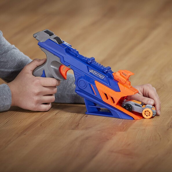 NERF Nitro DuelFury Demolition Stuntset met Dubbele Blaster
