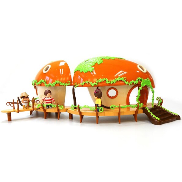 Ouaps Monchhichi speelhuis (Maison Deluxe) met accessoires