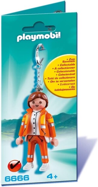 PLAYMOBIL 6666 sleutelhanger Spoedarts met figuur