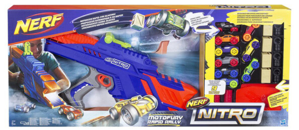 NERF Nitro MotoFury Rapid Rally C0787 (alles over de set)