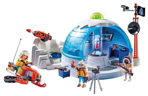 Playmobil 9055 QG Explorateurs Polaires (Hoofdkwartier Poolexpeditie)