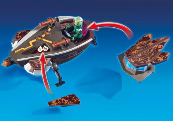 Playmobil Super4 Navette d’Interception