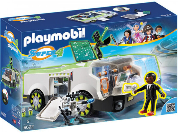 Playmobil Super4 Techno Caméléon met Gene (6692)