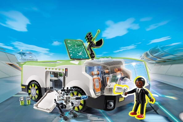 Playmobil Super4 Techno Caméléon met Gene (6692)