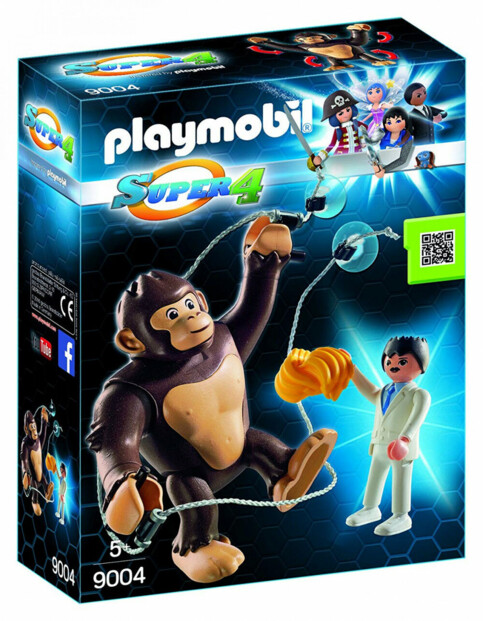 PLAYMOBIL Super4 Singe géant Gonk 9004