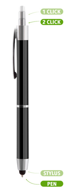 ReTrak Premium stylus pen 2 in 1 met balpen