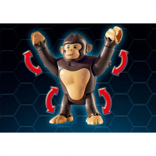 PLAYMOBIL Super4 Singe géant Gonk 9004