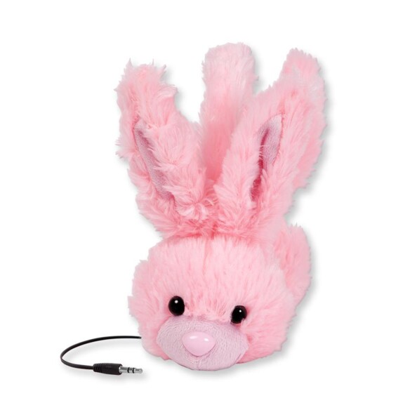 ReTrak Animalz Bunny roze konijnen koptelefoon (3,5 mm)