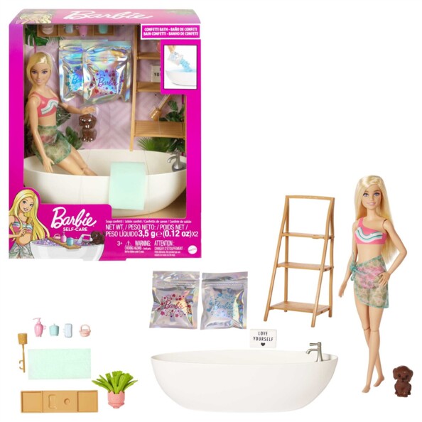 Barbie Bain Relaxant pop en speelset van Mattel