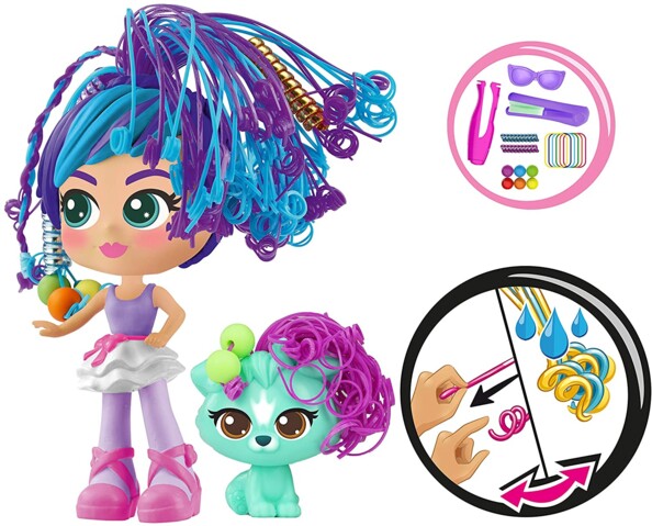 CurliGirls Ballerina Rosli & Koda (Silverlit) (magische krullen en styling)