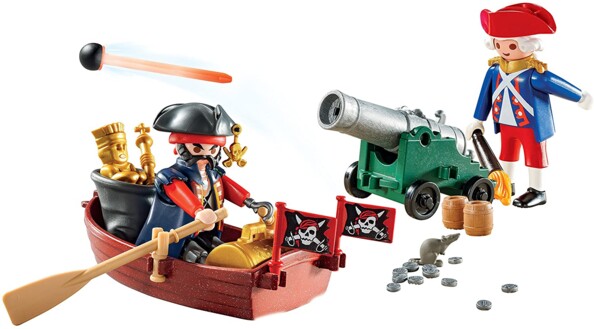 PLAYMOBIL Valisette Piraat en Soldaat