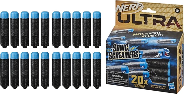 Nerf Ultra Sonic Screamers 20-Dart Refill Pack