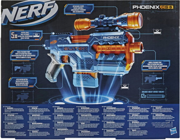 Nerf Elite 2.0 Phoenix CS-6 blaster voor snelle actie