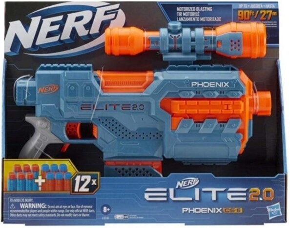 Nerf Elite 2.0 Phoenix CS-6 blaster voor snelle actie