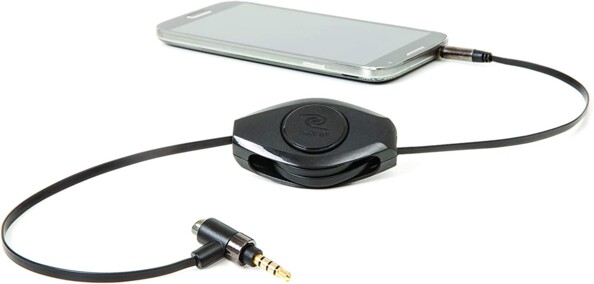Handige audio en handsfree bediening met de ReTrak jack 3,5 mm kabel met microfo