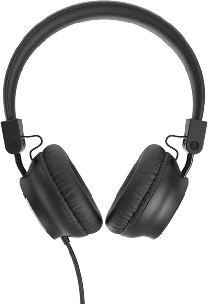 Comfortabel luisteren en bellen met de Ryght NIMA bedrade headset in zwart