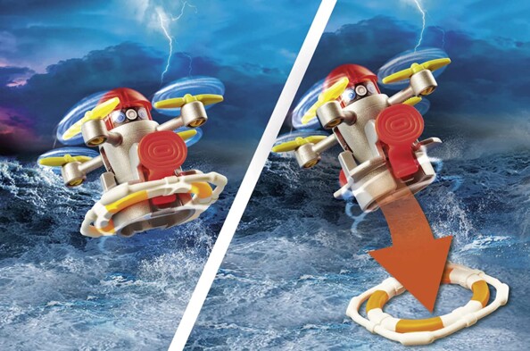 Playmobil City Action - Reddingswerker op zee met boot en speedboot