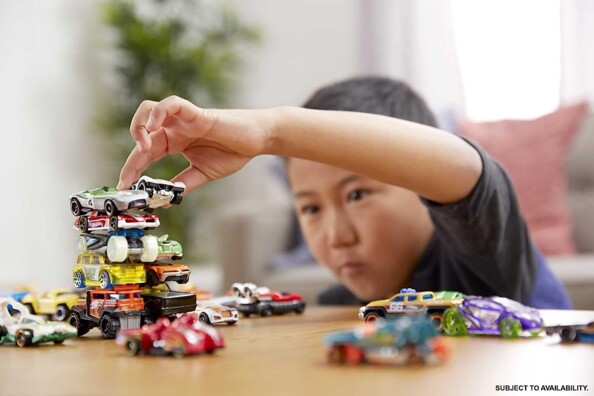 Mattel Hot Wheels set met 20 miniatuurauto’s H7045