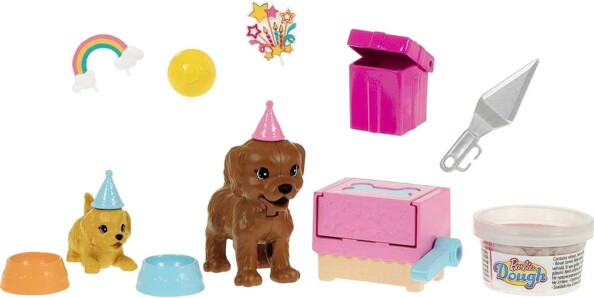 Mattel Barbie poppenset - speciale puppyverjaardag