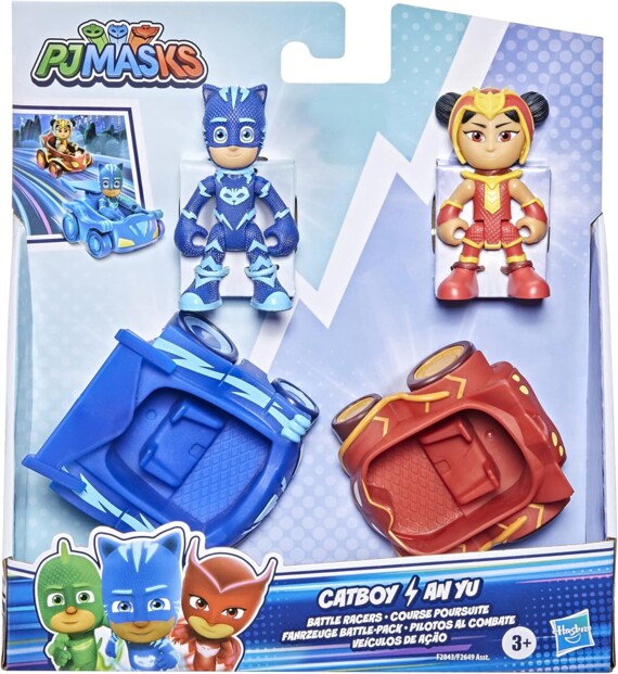 PJ Masks Yoyo vs An Yu racewagens voor kinderen