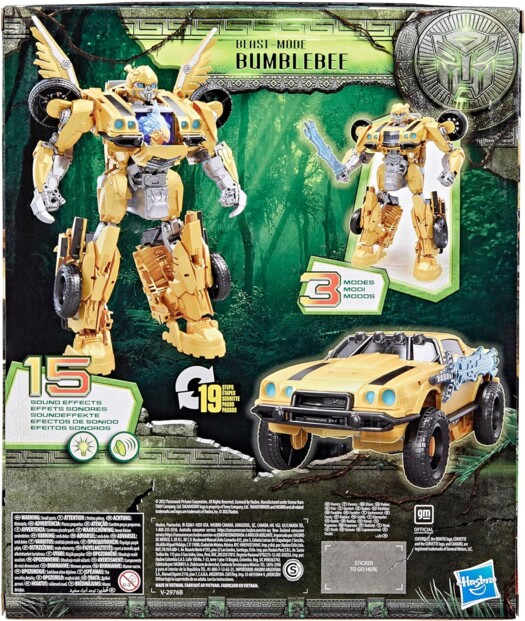 Transformers Rise Of The Beasts Beast Mode Bumblebee figuur
