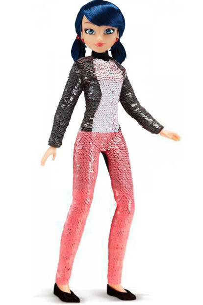 Miraculous Marinette 26 cm sequin pop van Bandai
