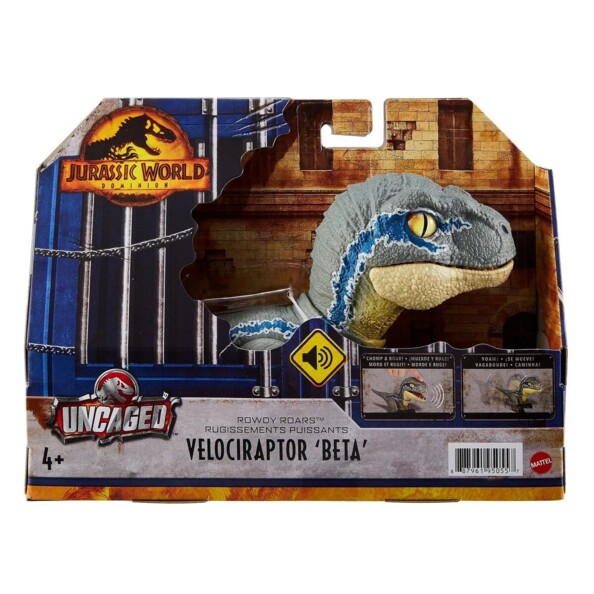 Mattel Jurassic World interactieve Velociraptor Beta actiefiguur