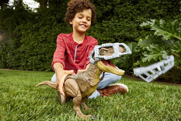 Mattel Jurassic World: Kamp Krijtland T-Rex actiefiguur