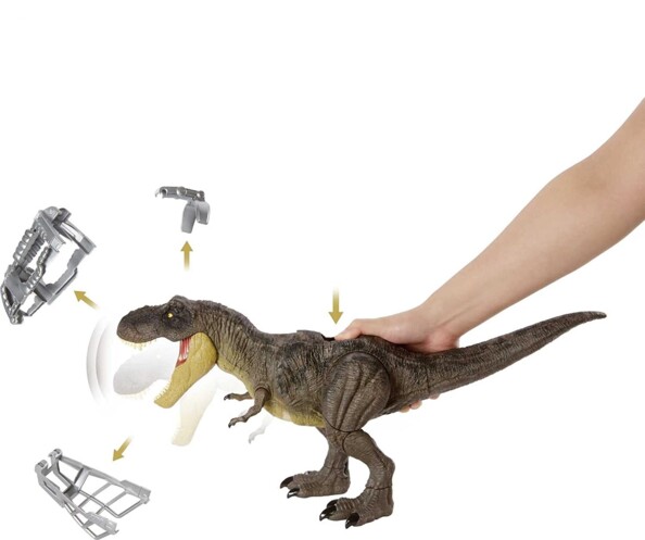 Mattel Jurassic World: Kamp Krijtland T-Rex actiefiguur