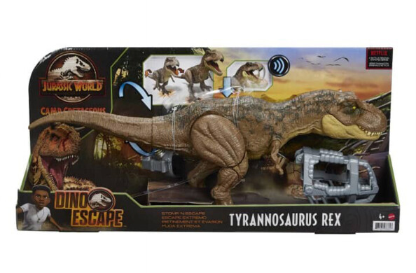 Mattel Jurassic World: Kamp Krijtland T-Rex actiefiguur