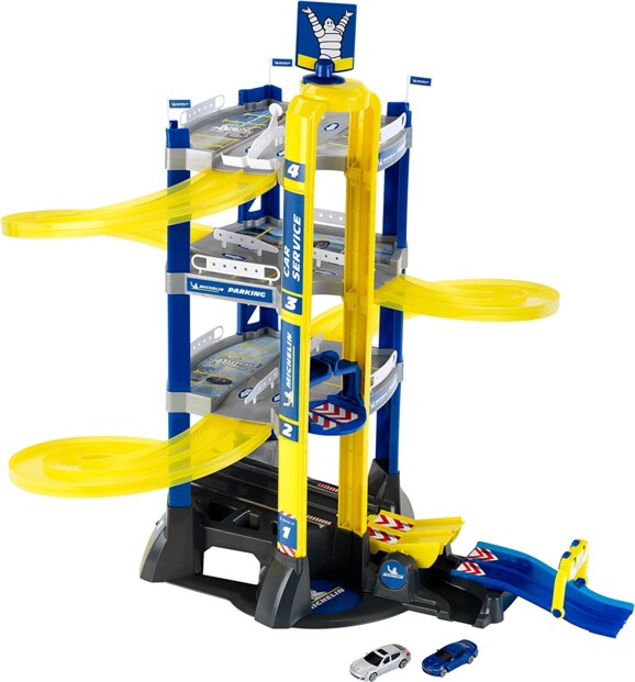 Klein Michelin garage met 4 niveaus