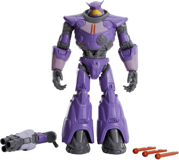 Disney Pixar Zurg actiefiguur groot formaat beweegbaar met projectielen