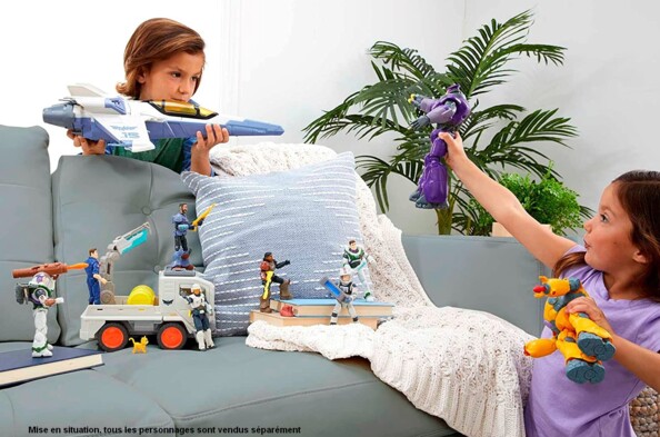 Disney Pixar Zurg actiefiguur groot formaat beweegbaar met projectielen