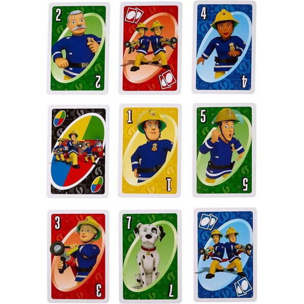 Mattel Mijn eerste UNO met Brandweerman Sam en zijn vrienden