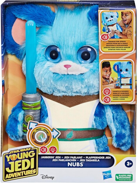 Star Wars Young Jedi Adventures Jabberin’ Jedi Nubs peluche